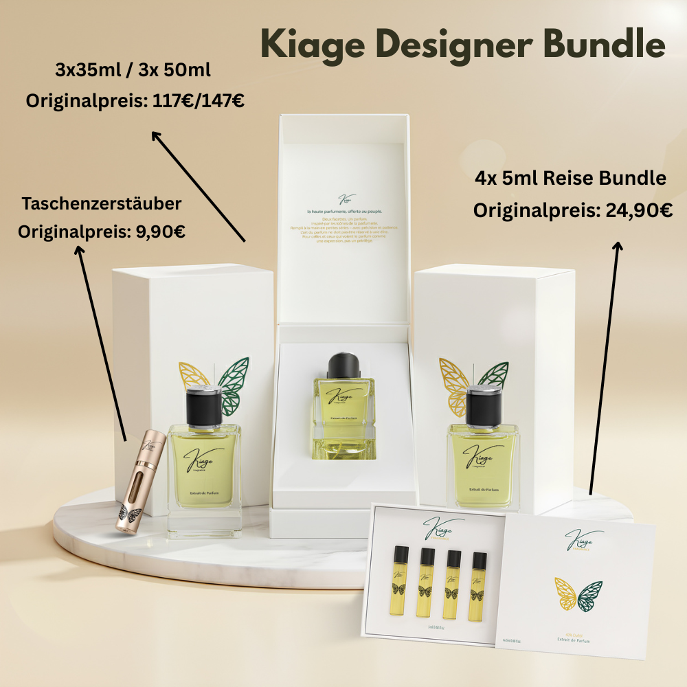 Kiage Designer Bundle - 7 Düfte